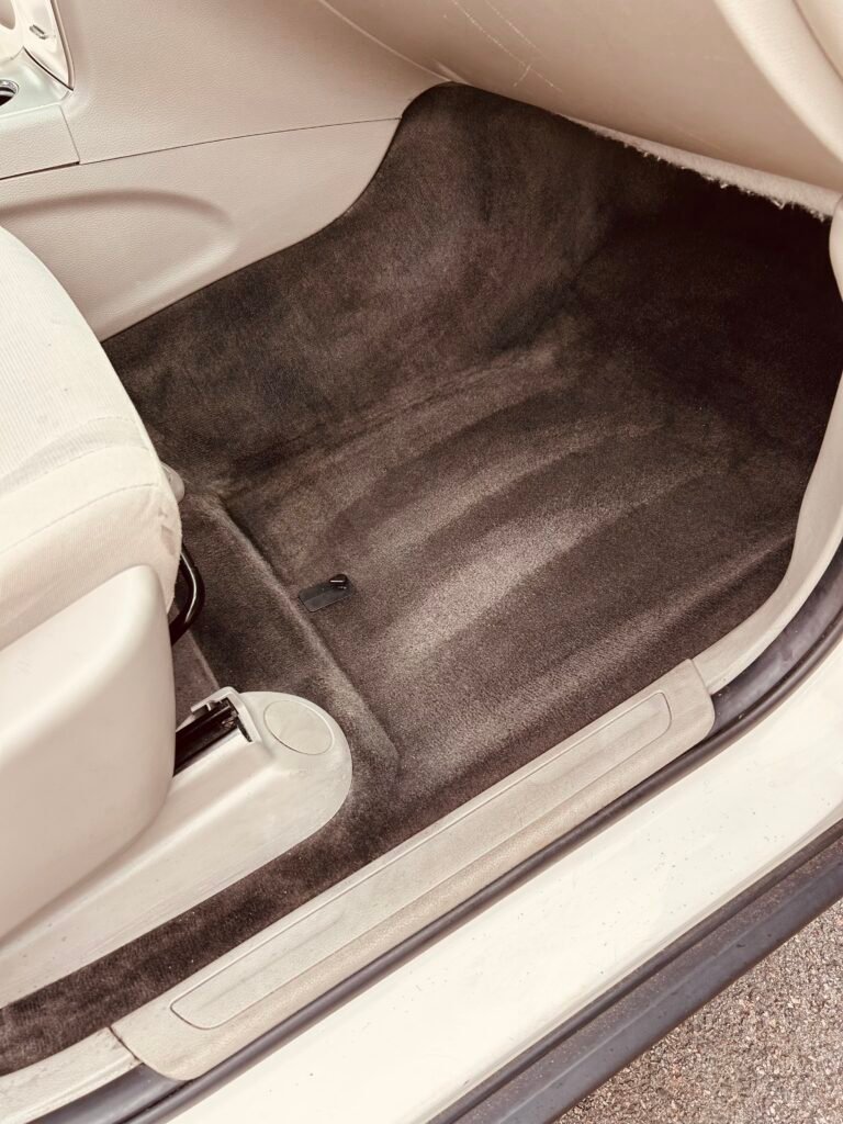 Auto Detailing Augusta GA - Carpet dye after
